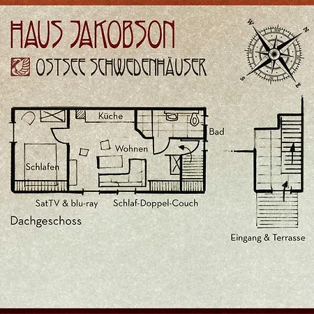 Ostsee Schwedenhaeuser 度假居 *
