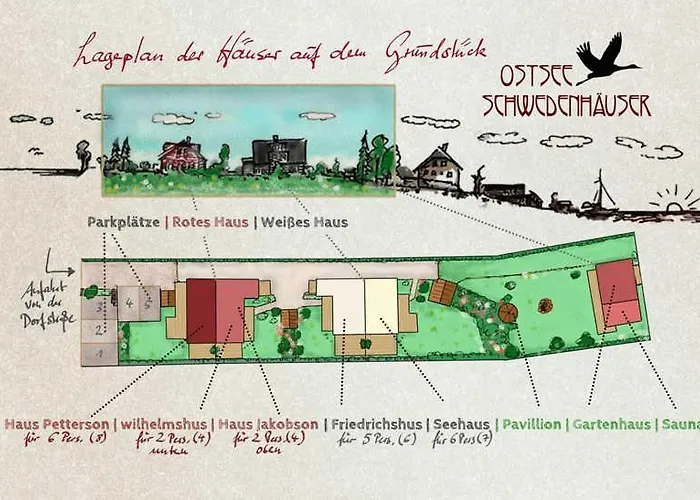Casa vacanze Ostsee Schwedenhaeuser *